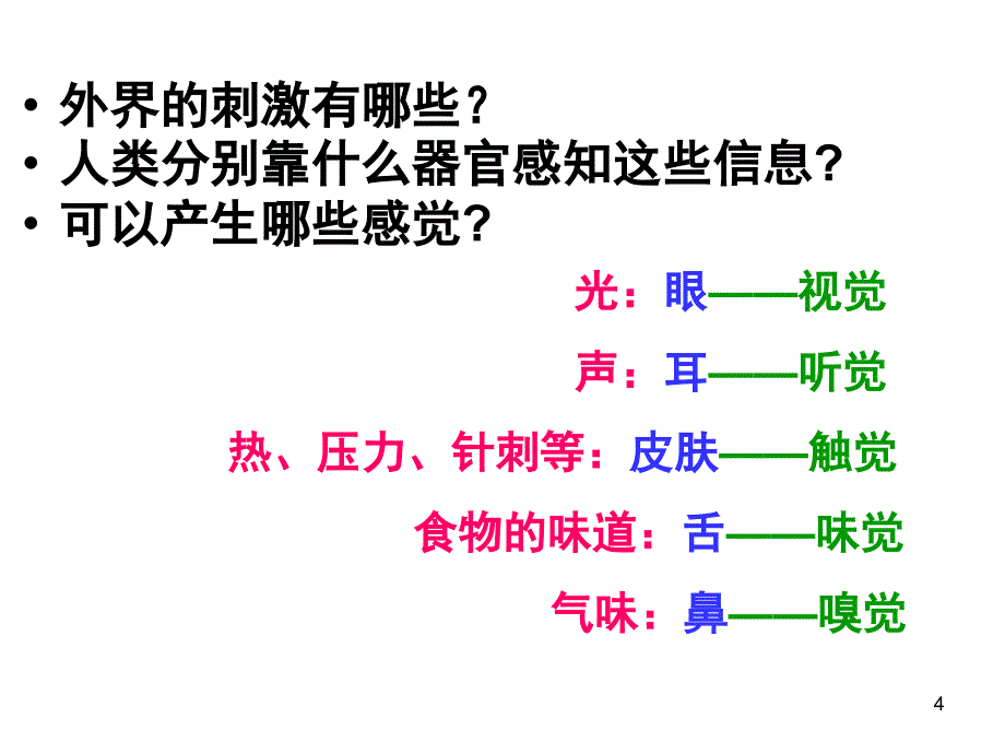 动物对外界信息的获取课堂PPT_第4页