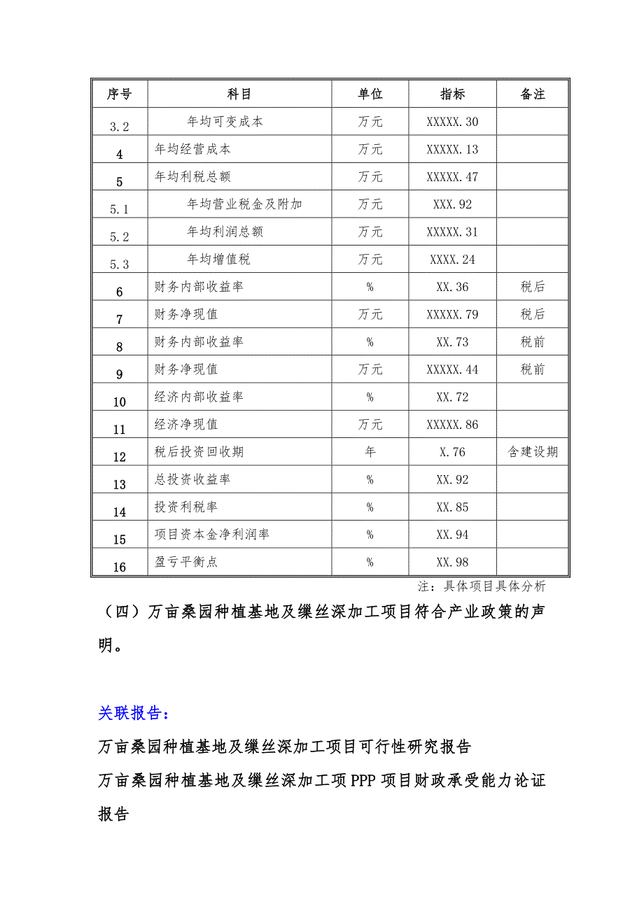 备案项目网上-万亩桑园种植基地及缫丝深加工项目(大纲).doc_第4页