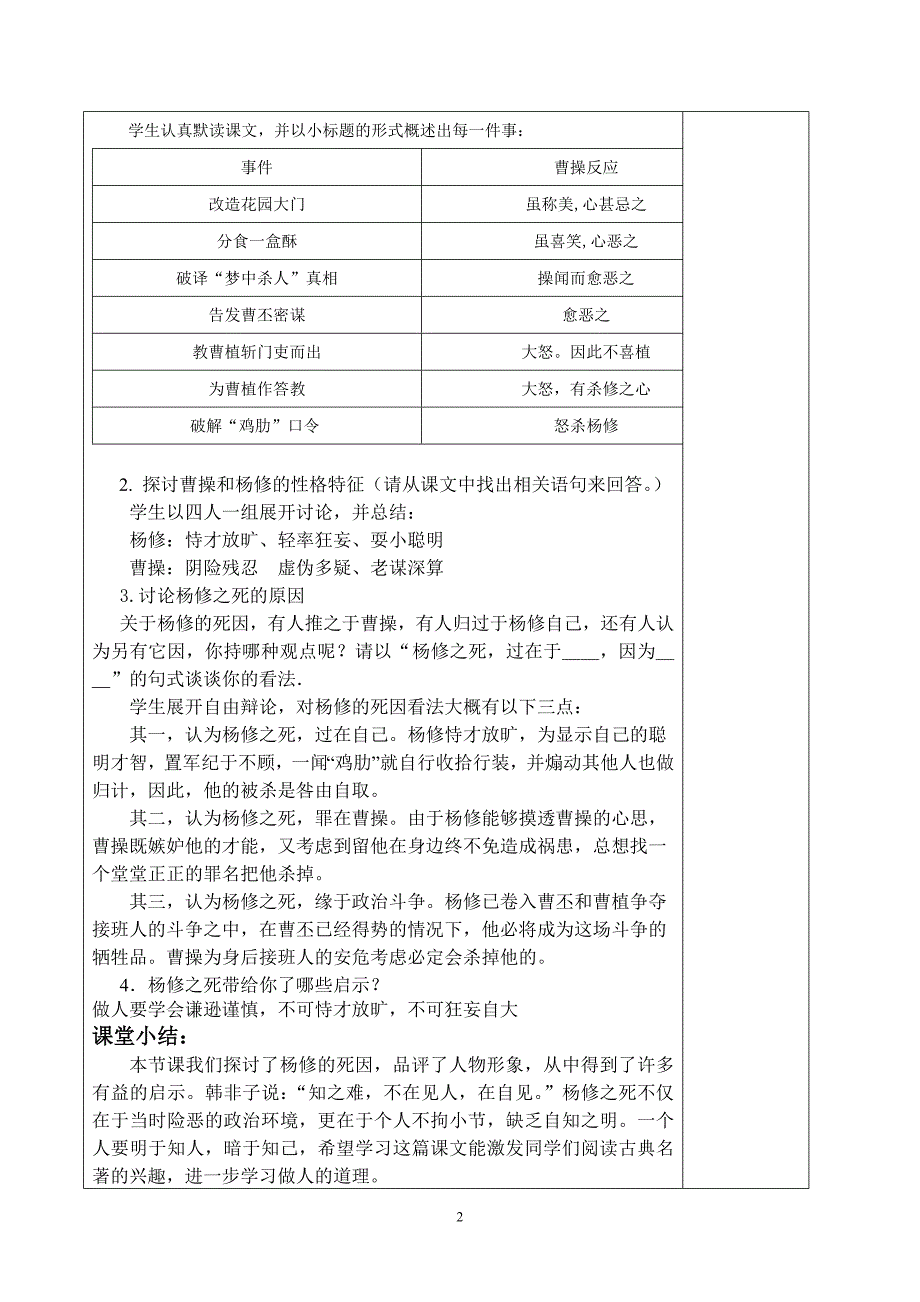 18杨修之死学案 (2)_第2页