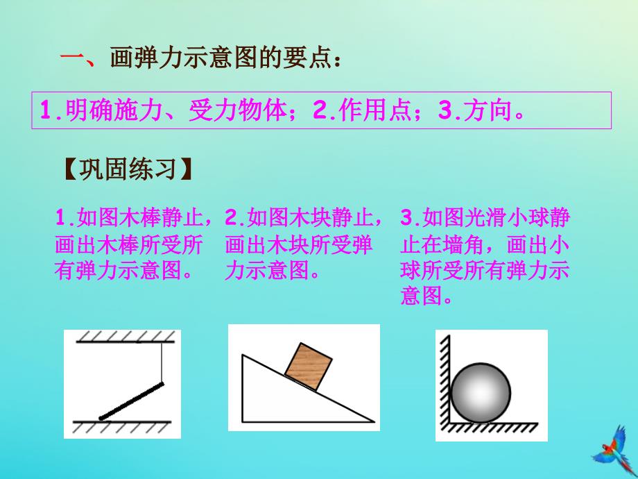 高中物理3.2弹力2课件新人教版必修1_第3页