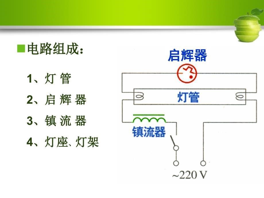 日光灯工作原理概要_第5页