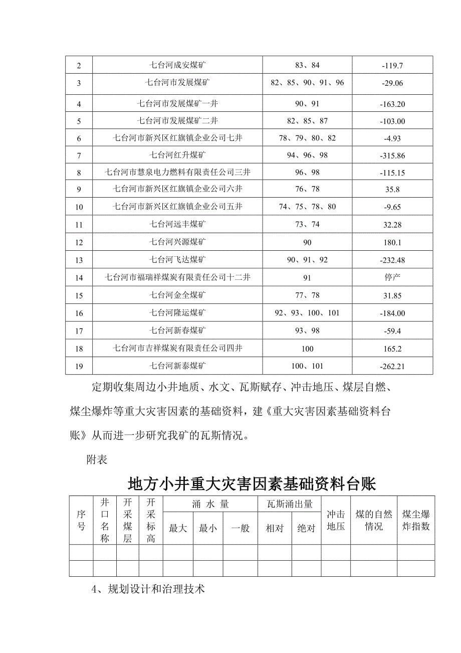 新建煤矿《瓦斯综合治理会诊意见》问题整改方案_第5页