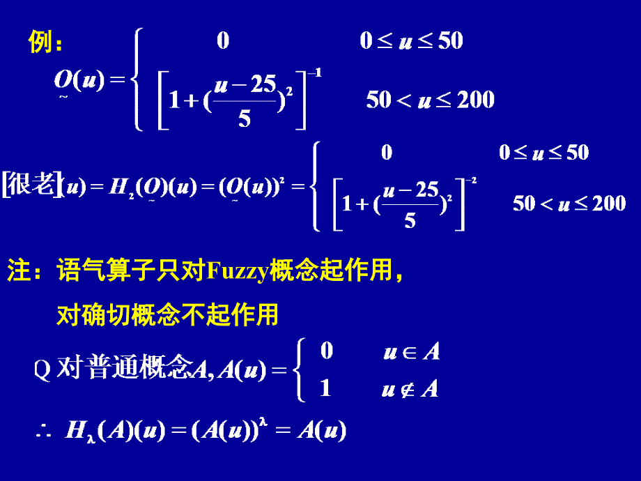 第五章 Fuzzy语言与Fuzzy推理_第4页