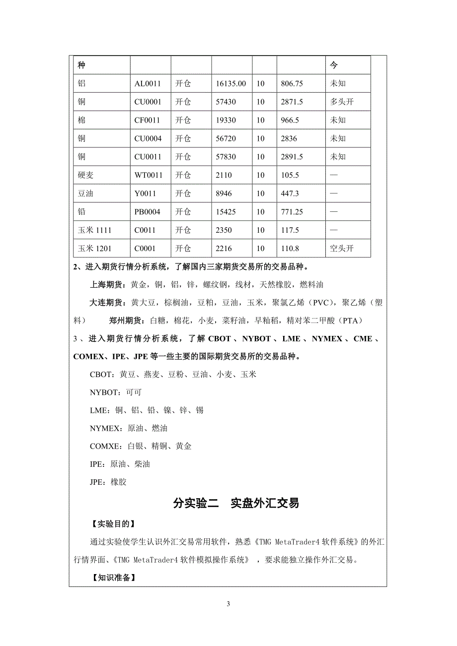 国际金融学实验报告_第3页