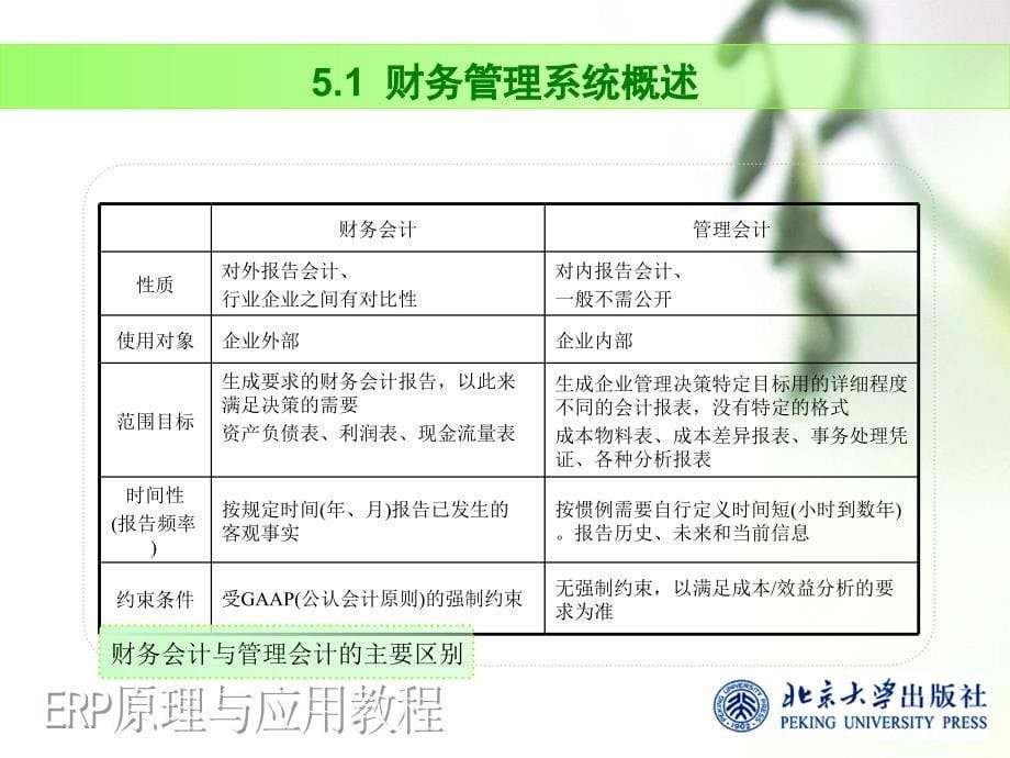 ERP原理与应用教程温雅丽 第5章财务管理_第5页