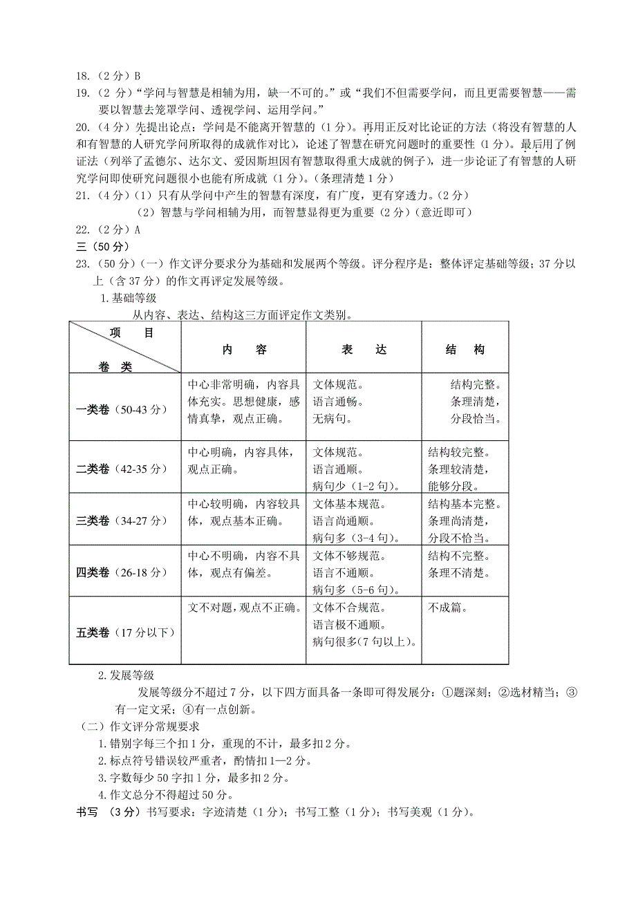 中考一模答案_第2页