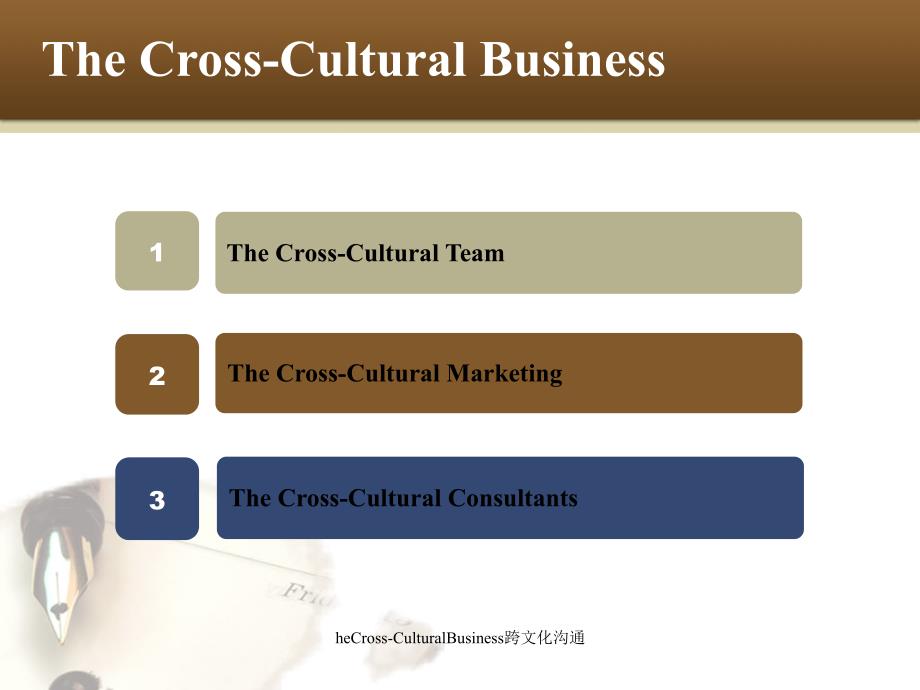 heCrossCulturalBusiness跨文化沟通课件_第2页