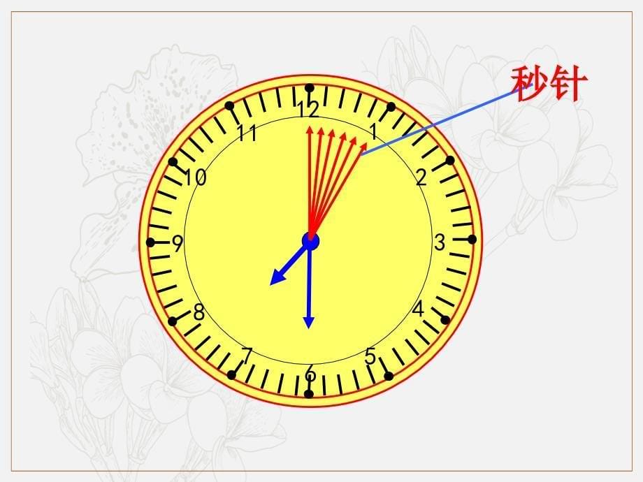 2.3认识秒课件新苏教版小学数学二年级下册第二单元时分秒课件_第5页