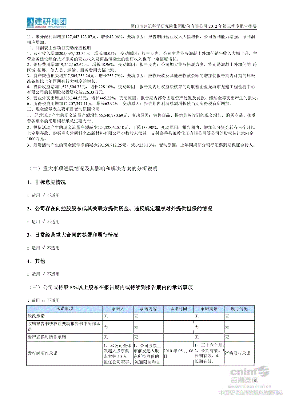 建研集团第三季度报告正文_第4页