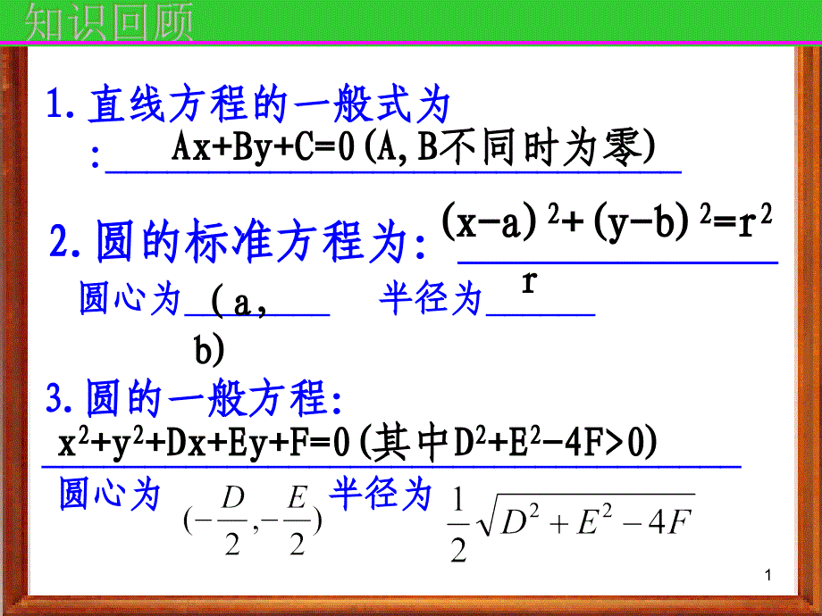 直线与圆的位置关系（公开课）ppt课件_第1页