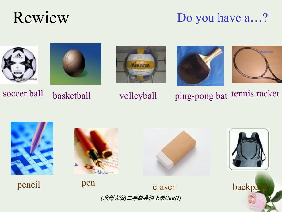(北师大版)二年级英语上册Unit[1]课件_第1页