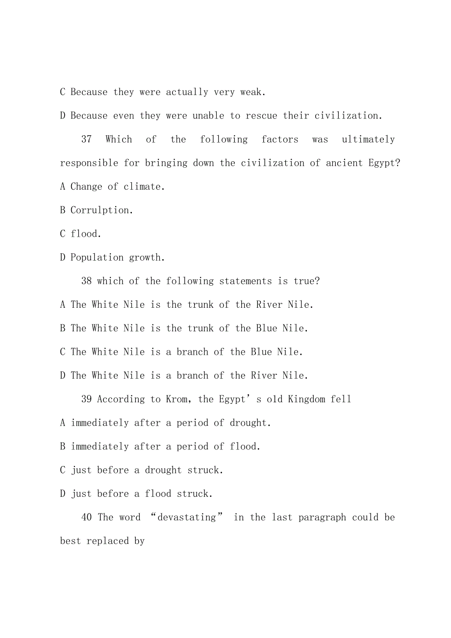 2022年职称英语等级考试综合类(B级)试题、答案及题解5.docx_第3页