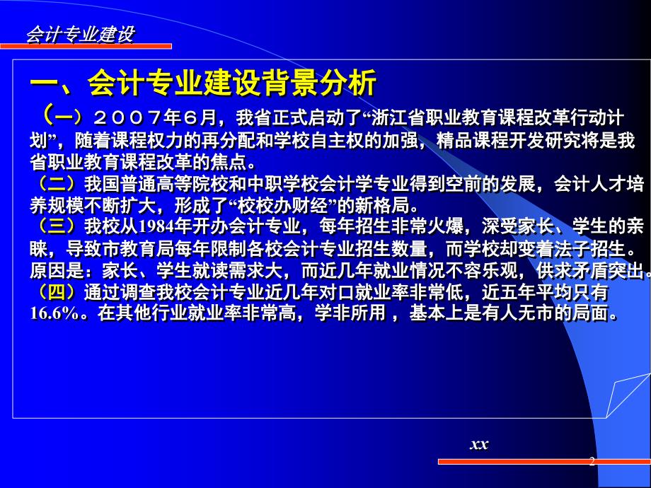 中等职业学校品牌专业个案实践研究ppt课件_第2页