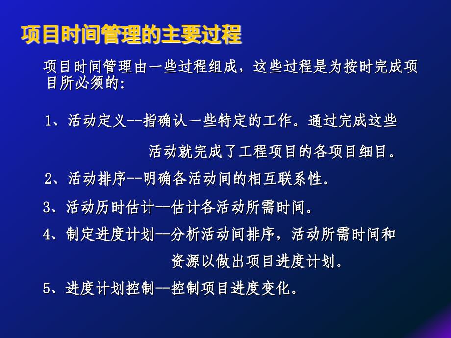 九大项目知识点之二项目时间管理 (NXPowerLite)_第4页