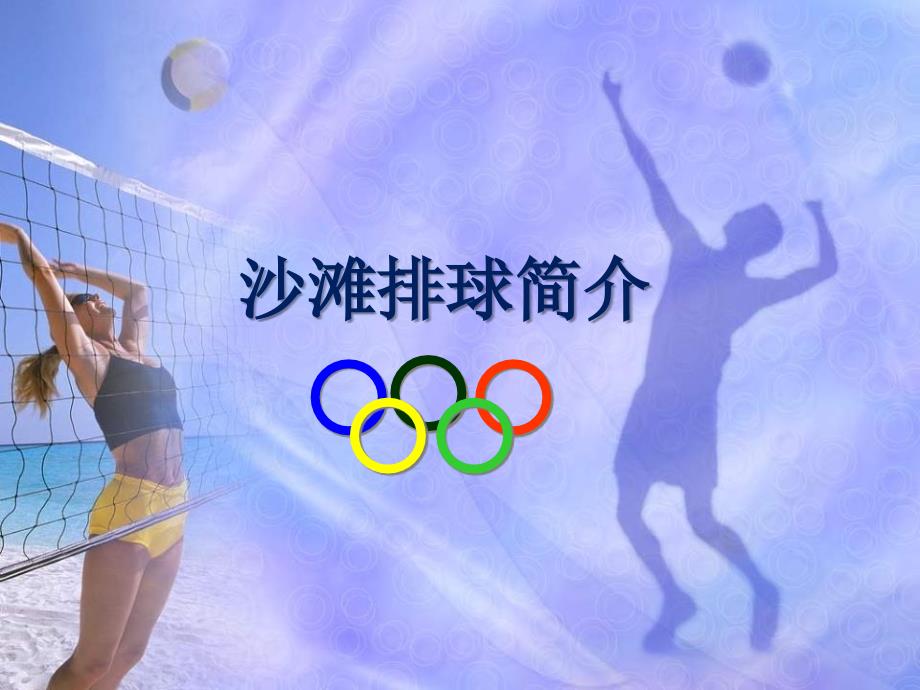 沙滩排球基本知识课件_第1页