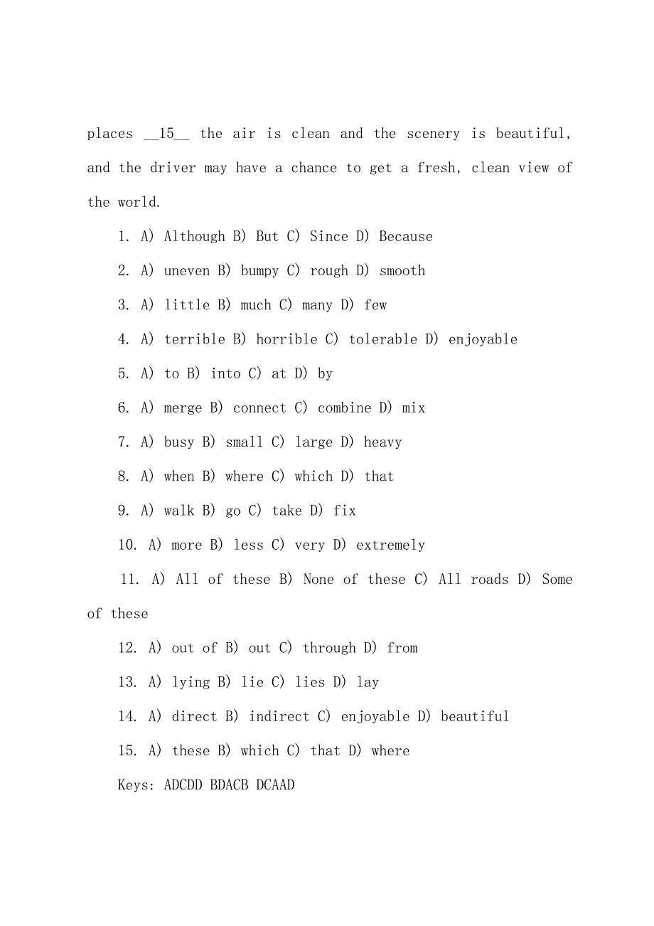 2022年职称英语理工类完型填空题(7).docx_第2页