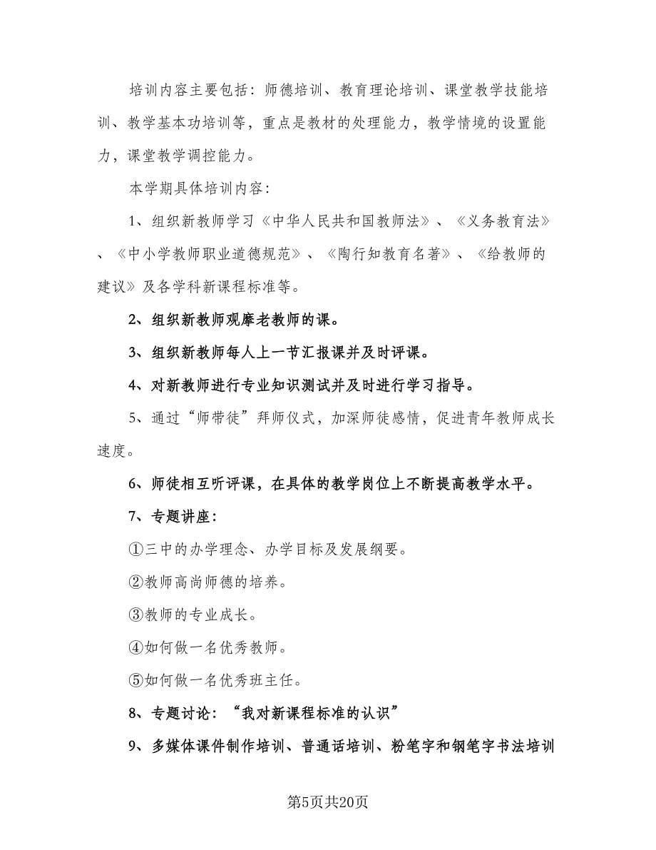 指导青年教师培养工作计划（6篇）.doc_第5页