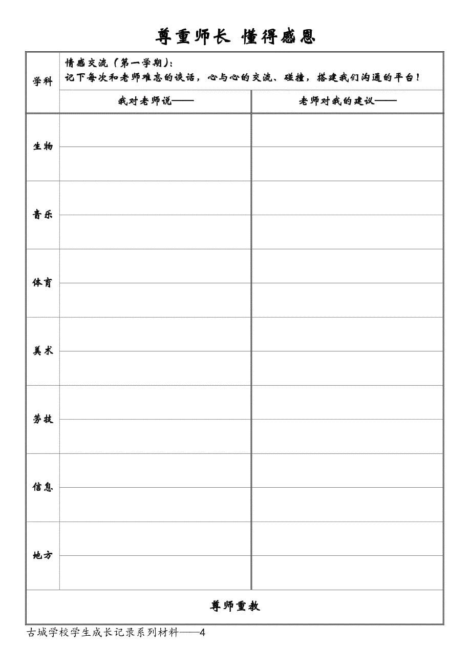 古城学校学生成长档案.doc_第5页