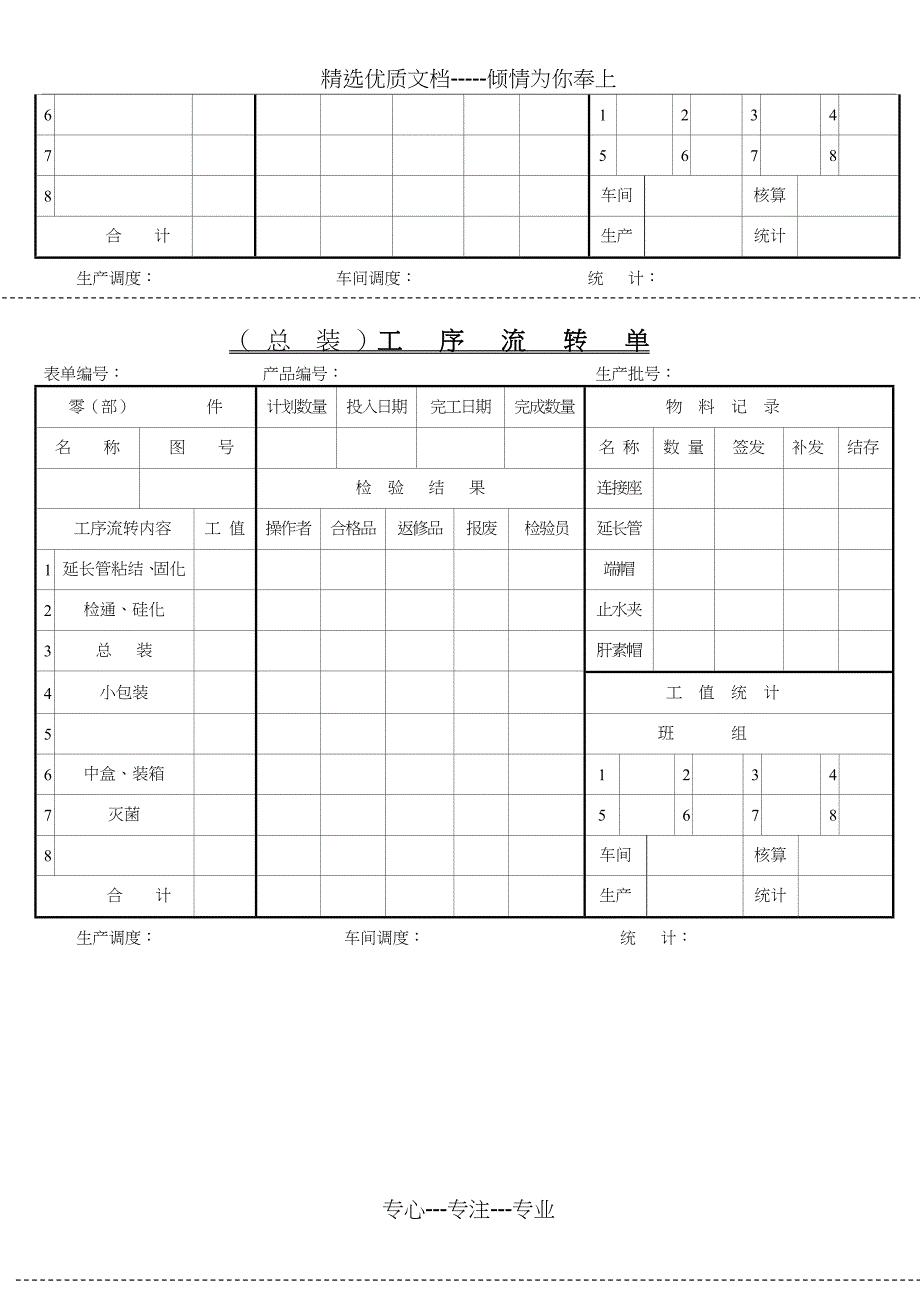 工序流转单模板_第2页