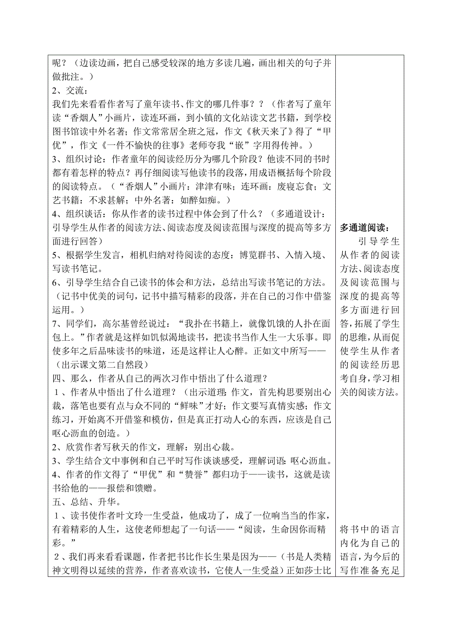 人教版小学语文教案《我的“长生果”》_第2页