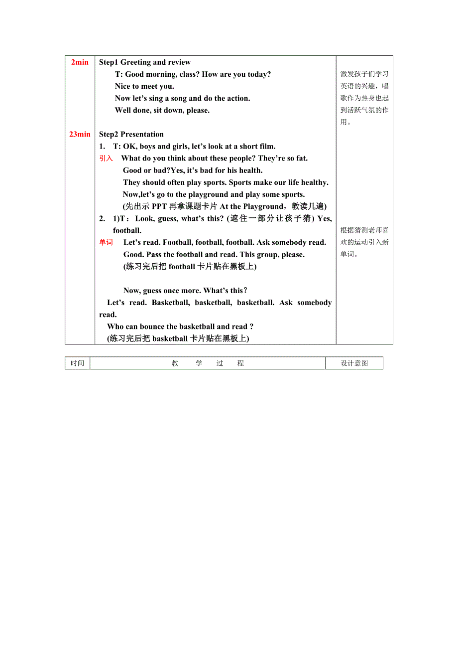 【三年级英语】小学四年级英语教案ppt模版课件.doc_第2页