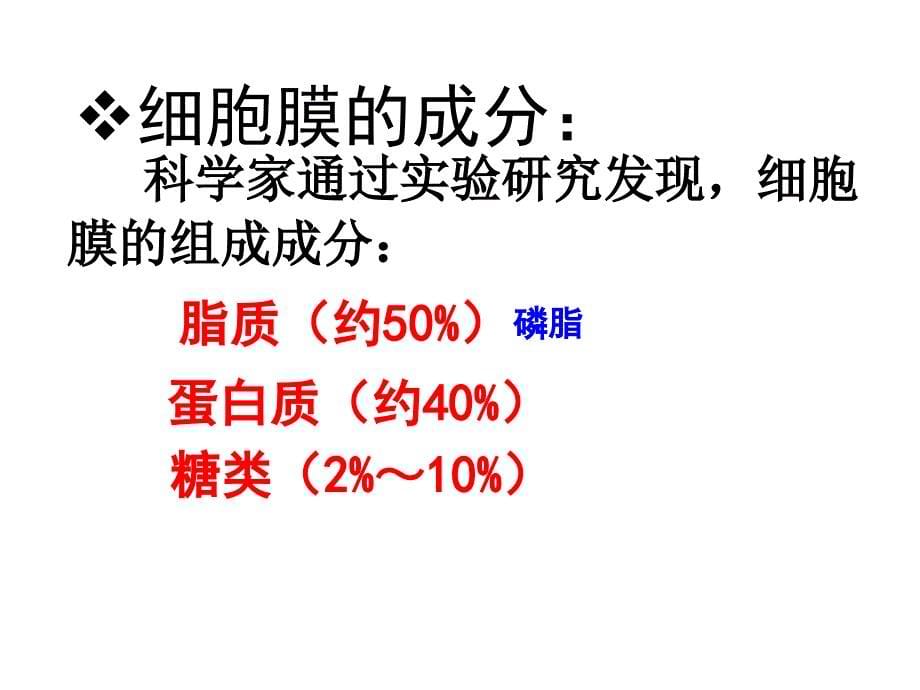 生物膜的流动镶嵌模型课件(上).ppt_第5页