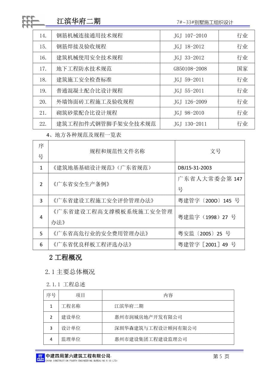 别墅施工组织设计(同名18431)_第5页