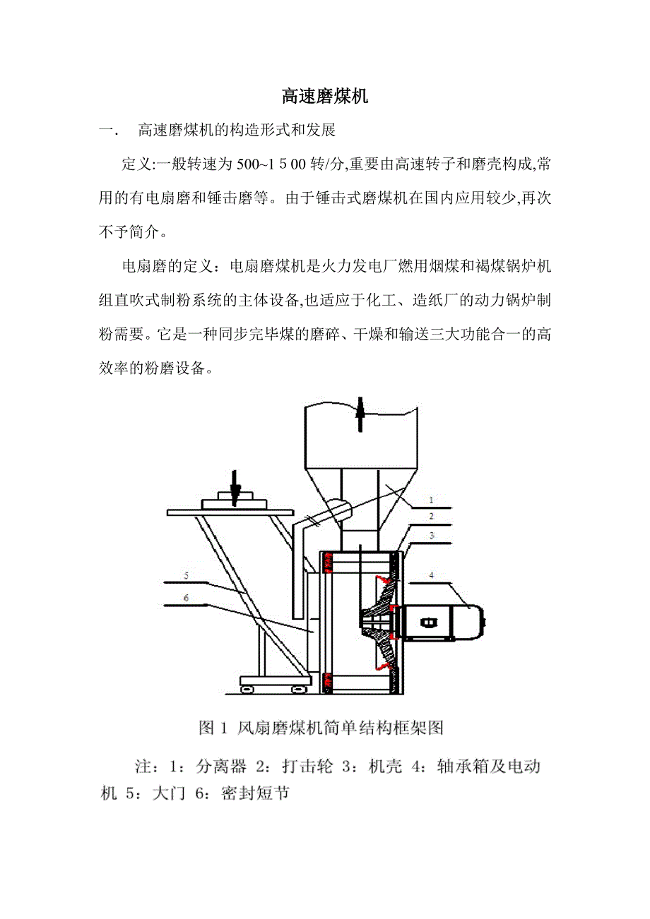 高速磨煤机_第1页