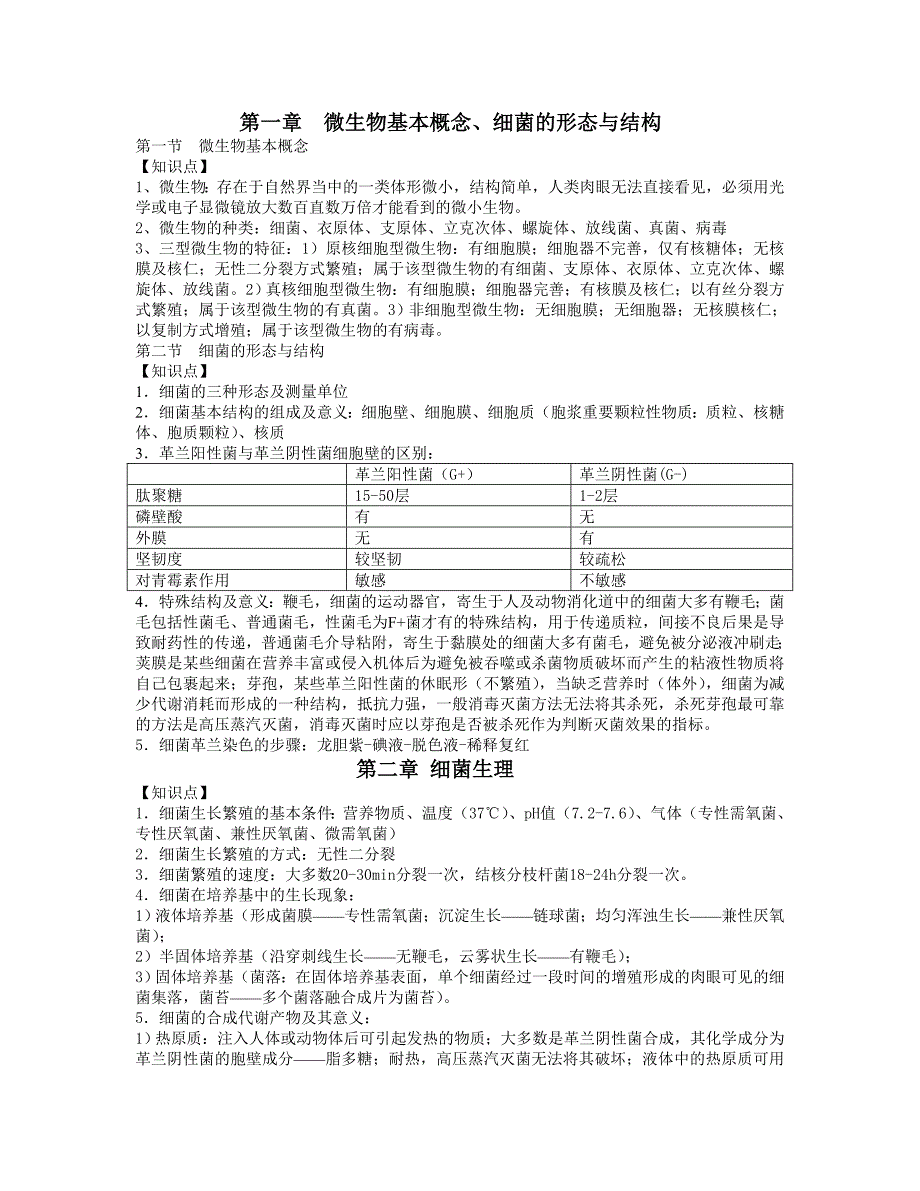 病原生物与免疫学知识点_第1页