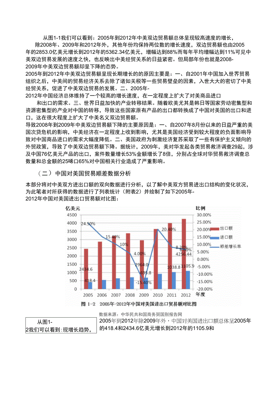 中美双边贸易现状的统计数据分析_第3页