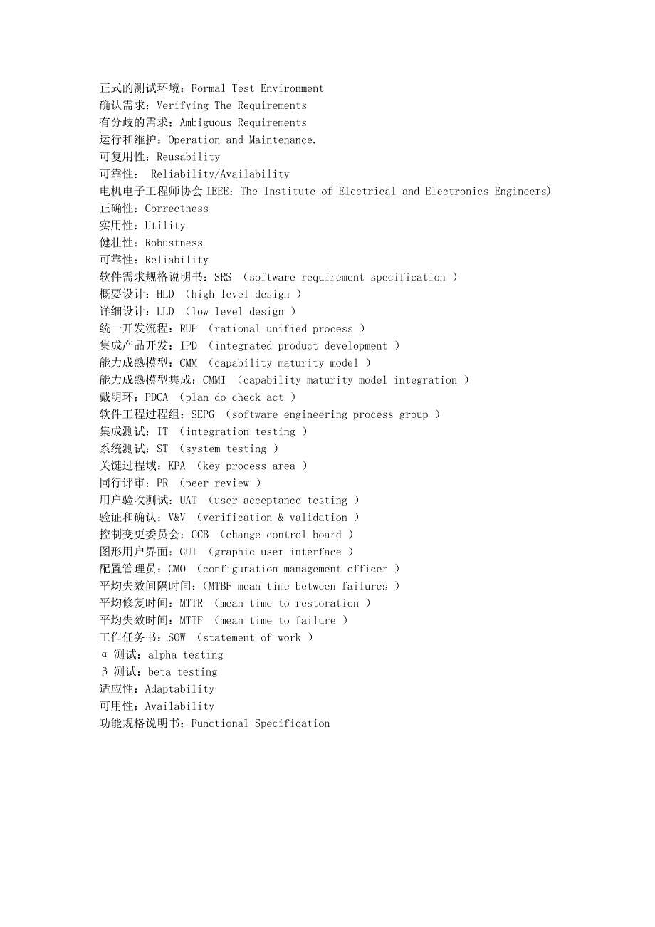 软件测试英语术语缩写_第2页