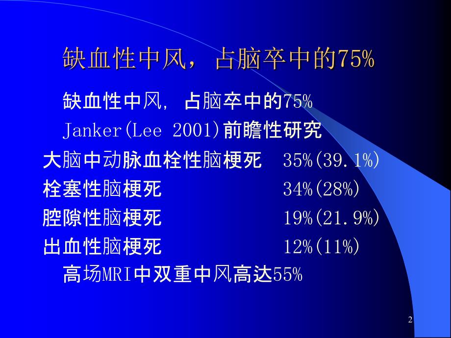 医学PPT课件脑梗死的CTMRI诊断_第2页