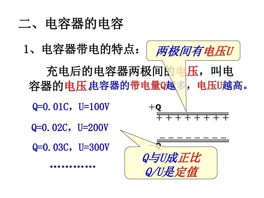 电容器的电容新课标新人教版高中物理选修31_第5页