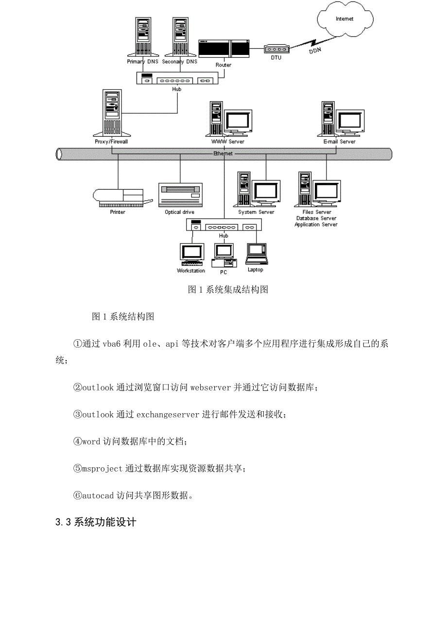 中小企业办公自动化系统的设计与实现本科学位论文.doc_第5页