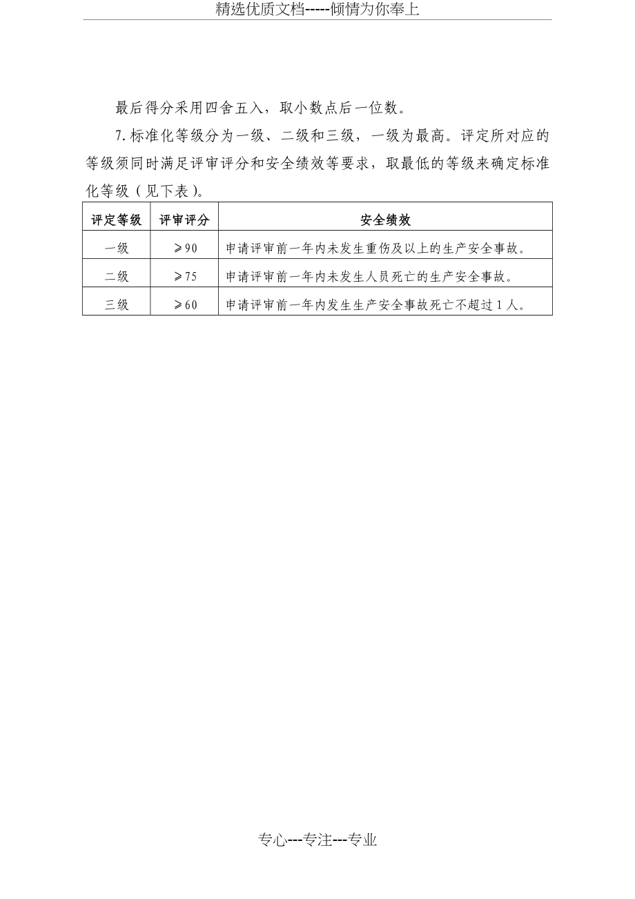 纺织企业安全生产标准化评定标准2011_第2页