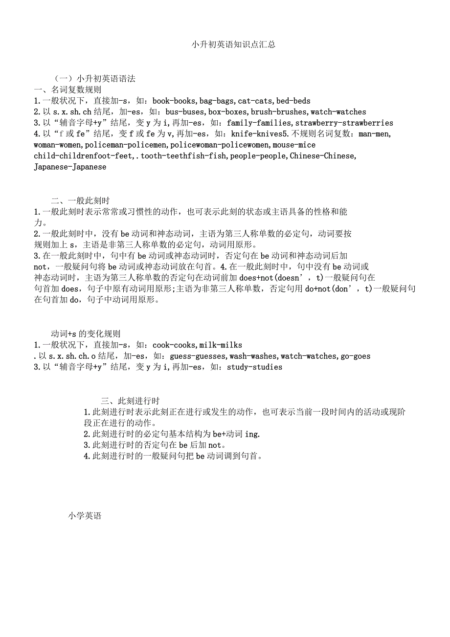 小升初英语知识点.docx_第1页