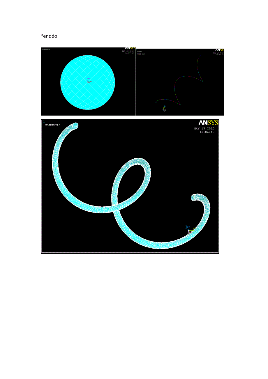 ansys螺旋线画法的几个例子_第4页