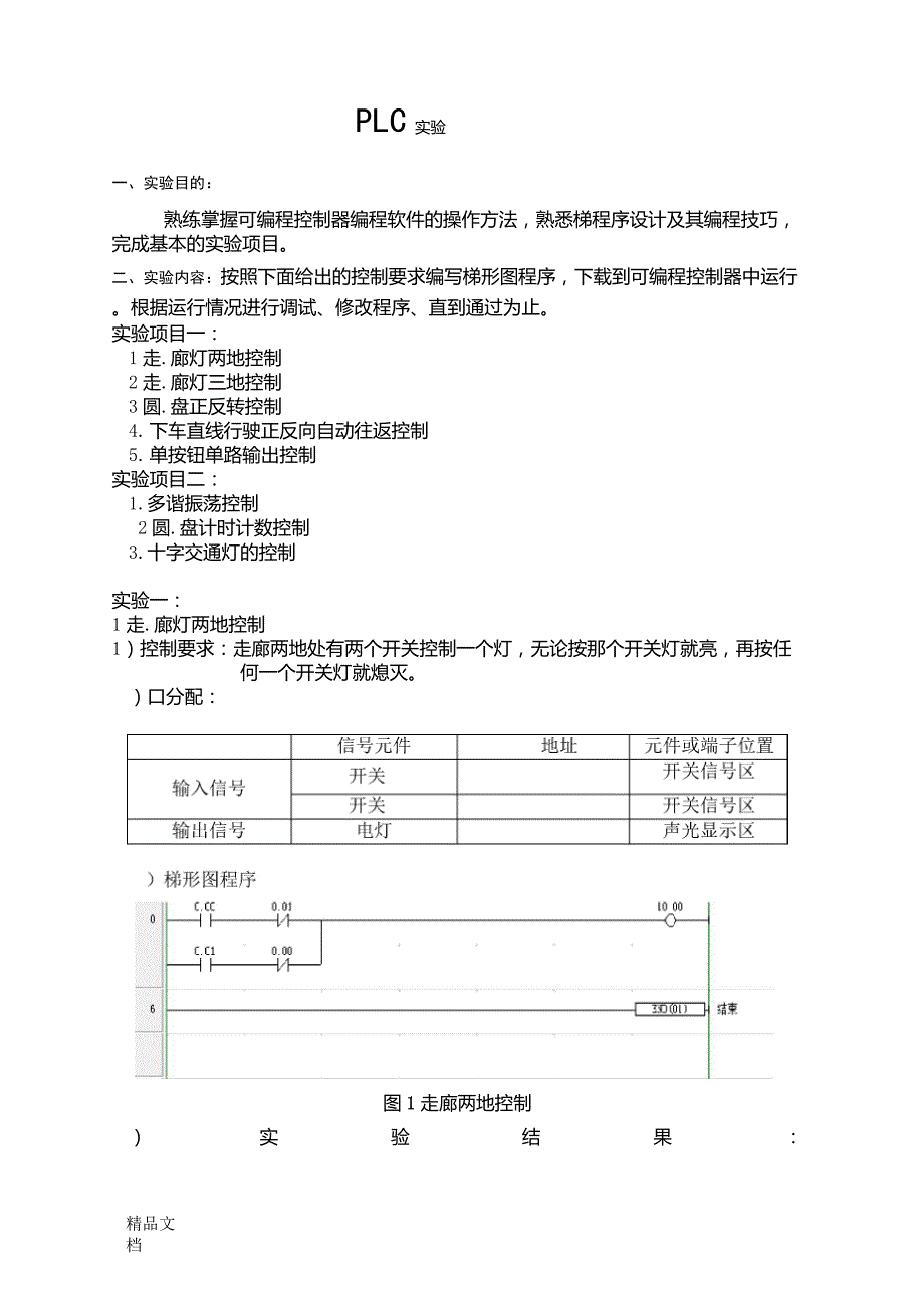 plc实验报告._第2页