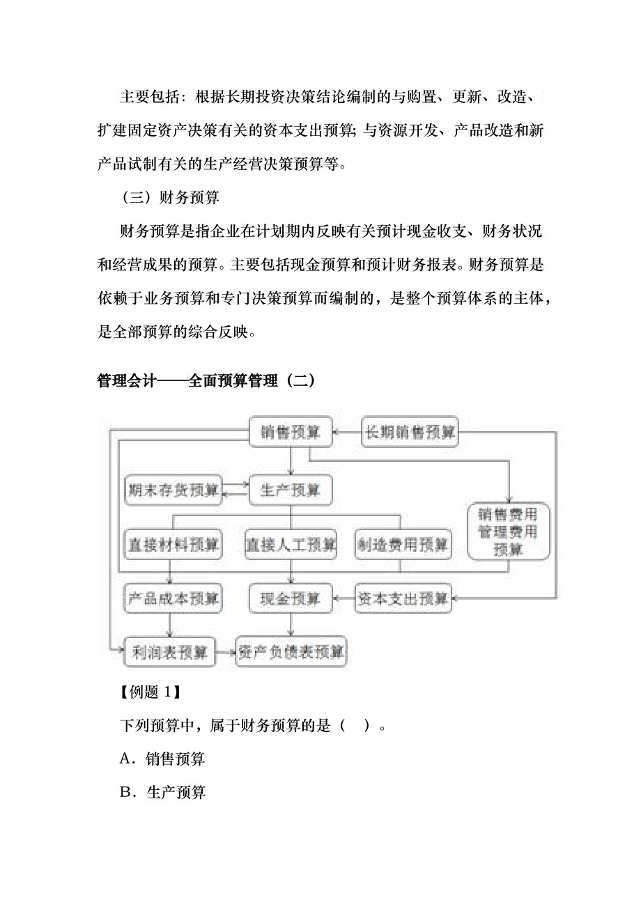 东奥会计继教-全面预算管理_第3页