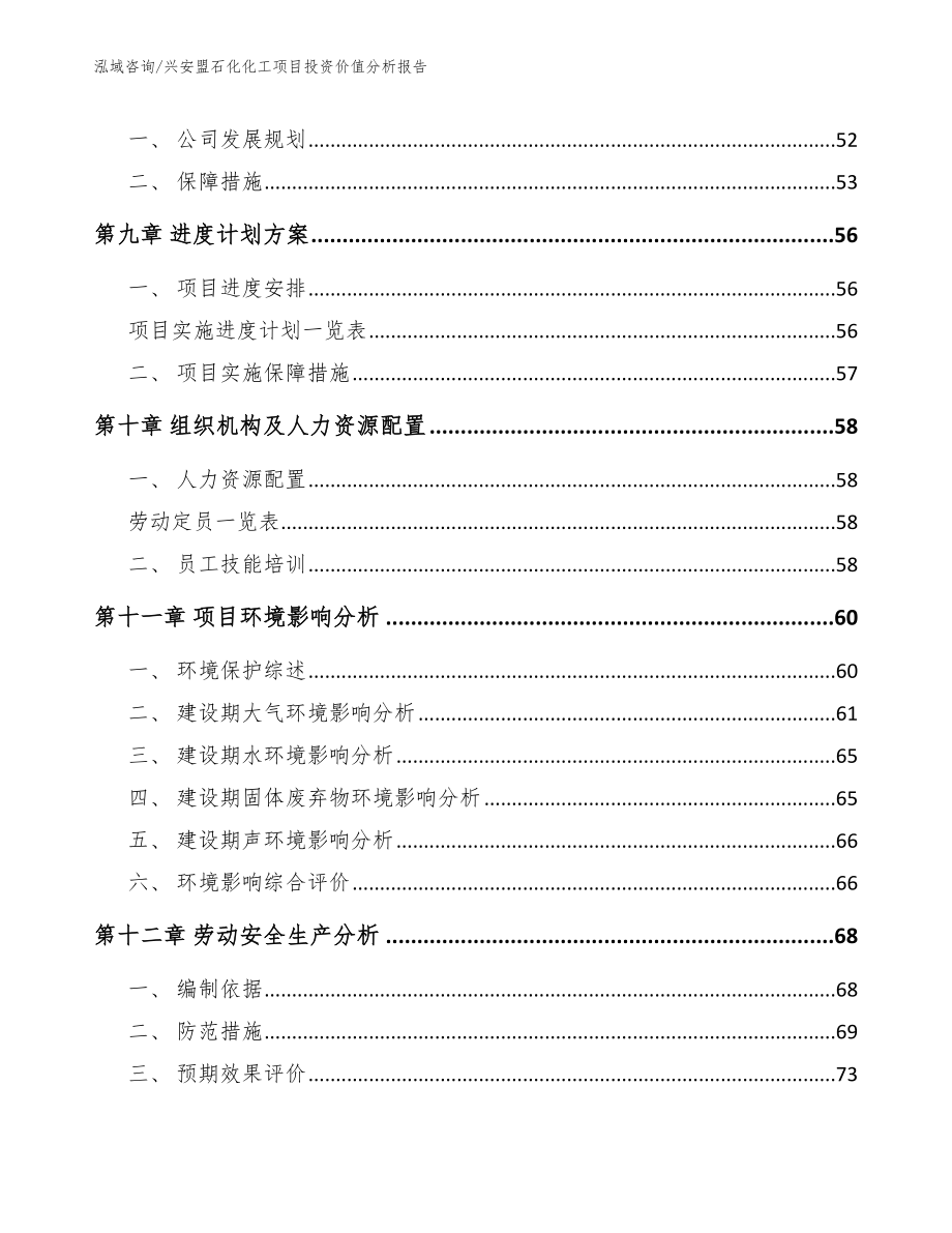 兴安盟石化化工项目投资价值分析报告范文模板_第4页