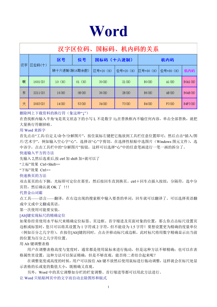 计算机一级 知识点 必读.doc_第1页