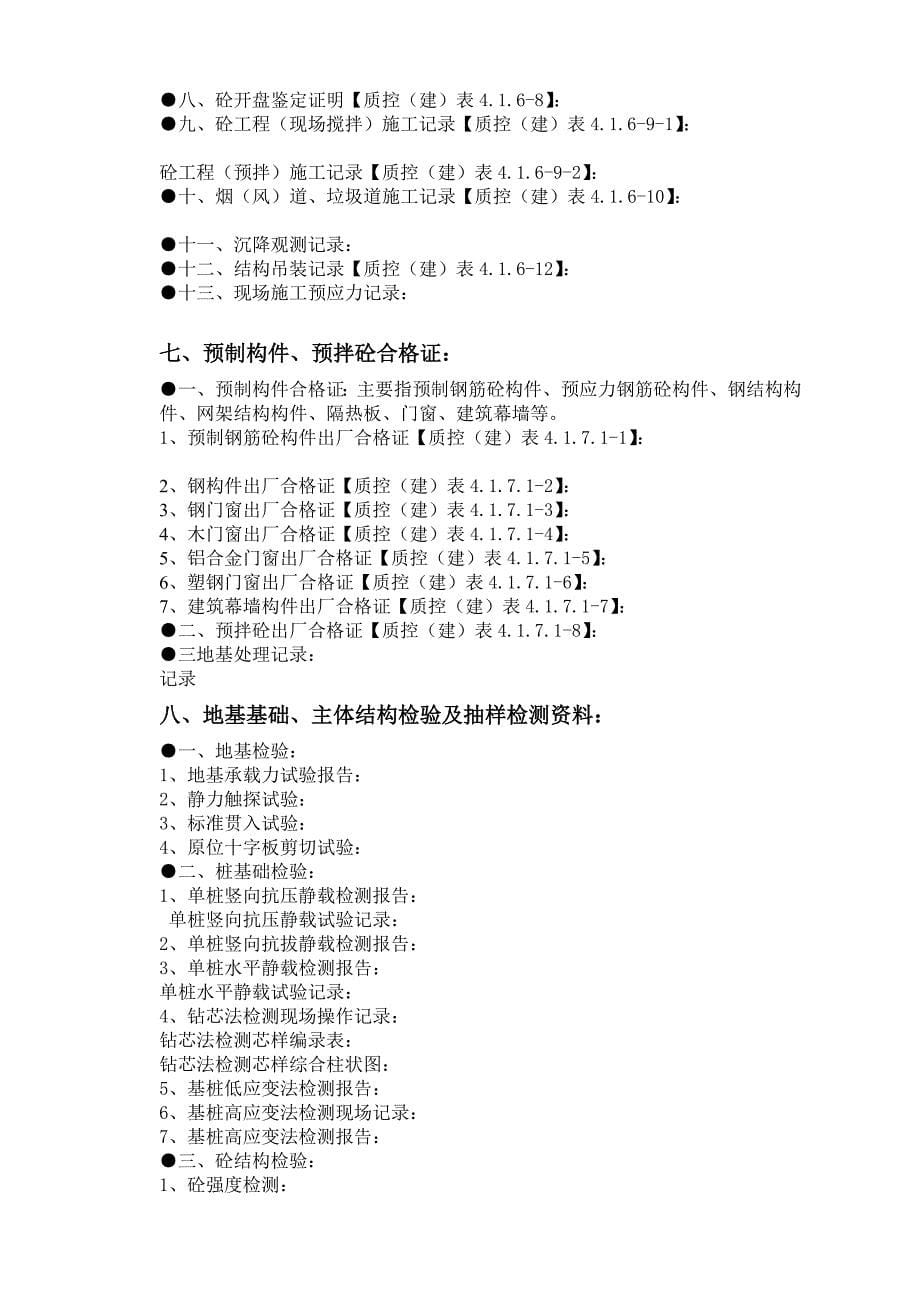 土建内业资料整理顺序及其主要注意事项【最新精选】_第5页