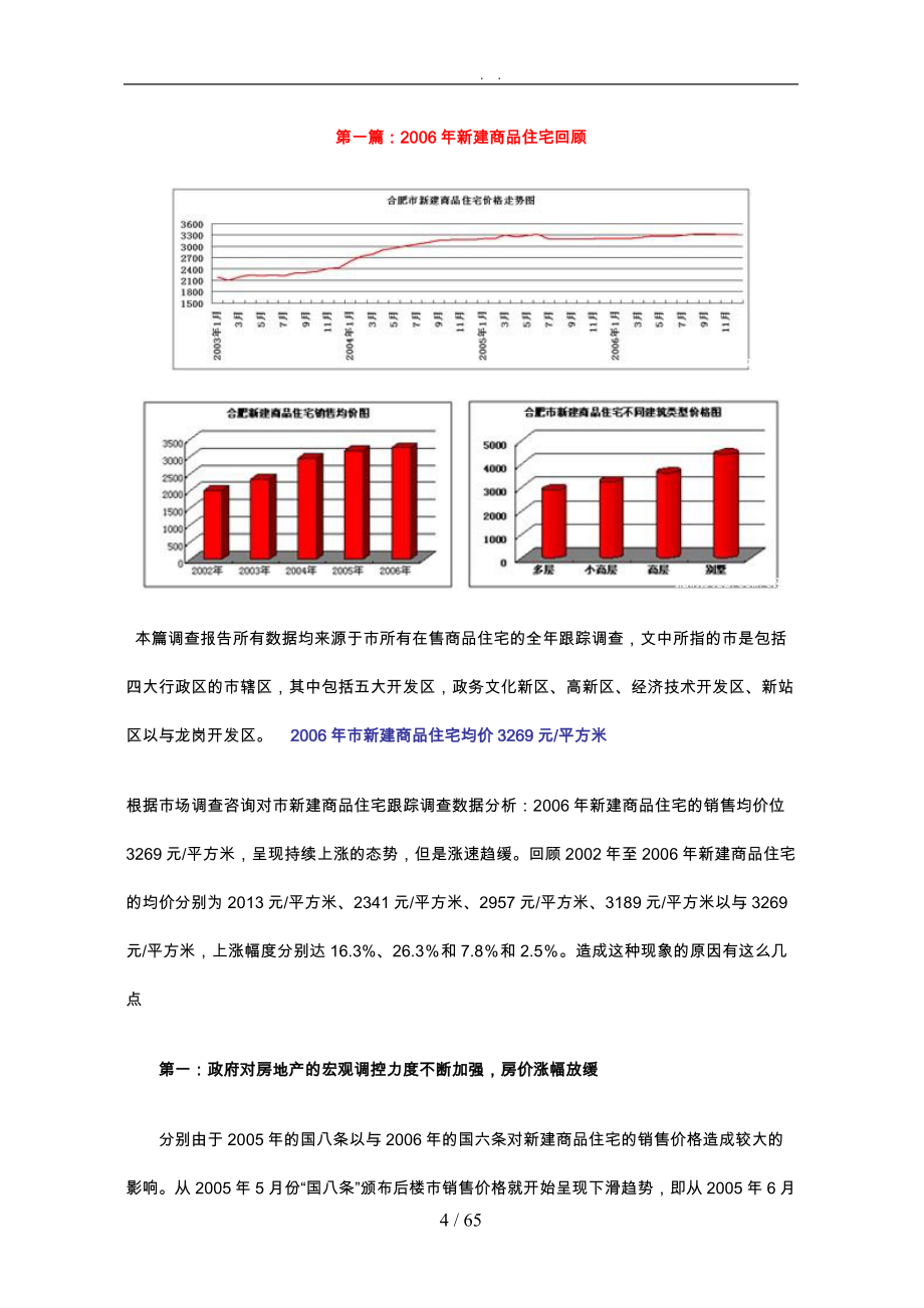 合肥各区域地产白皮书_第4页