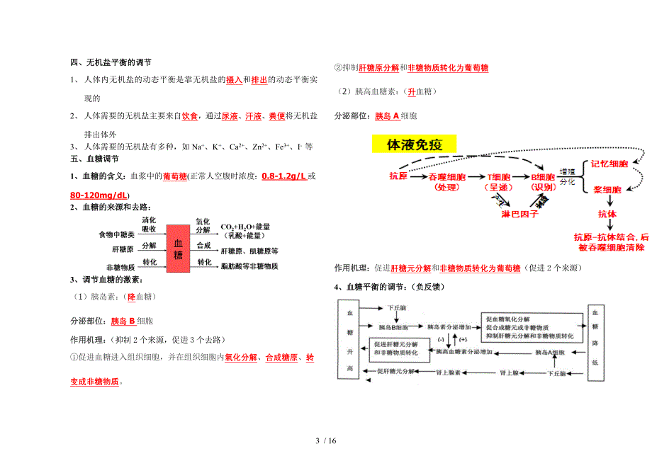 生物必修3复习提纲(彩色精美简约)_第3页