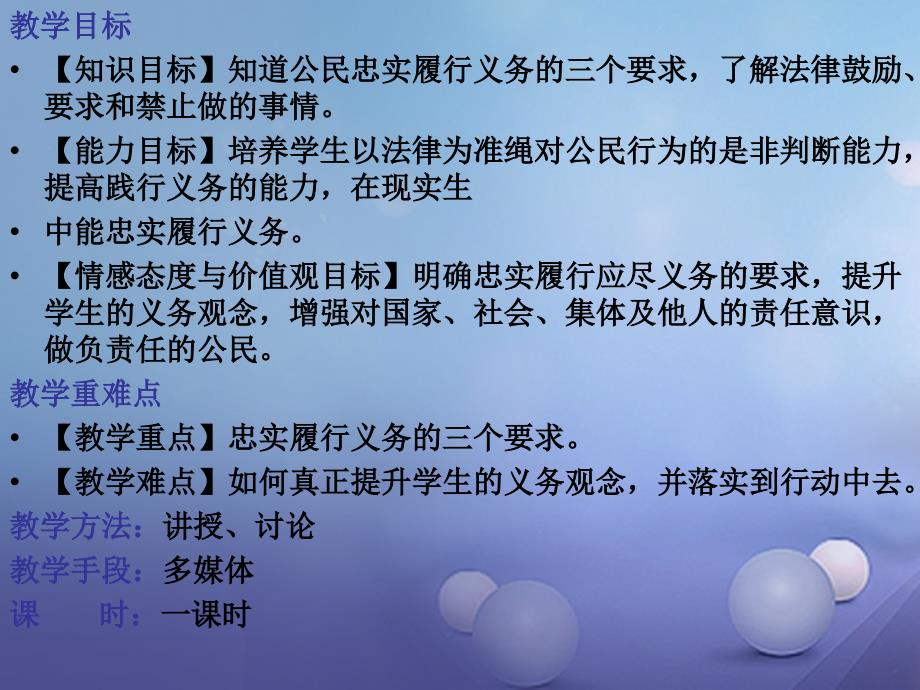 八年级政治下册 第一单元 权利义务伴我行 第二课 我们应尽的义务 第2框 忠实履行义务教学课件2 新人教版_第2页