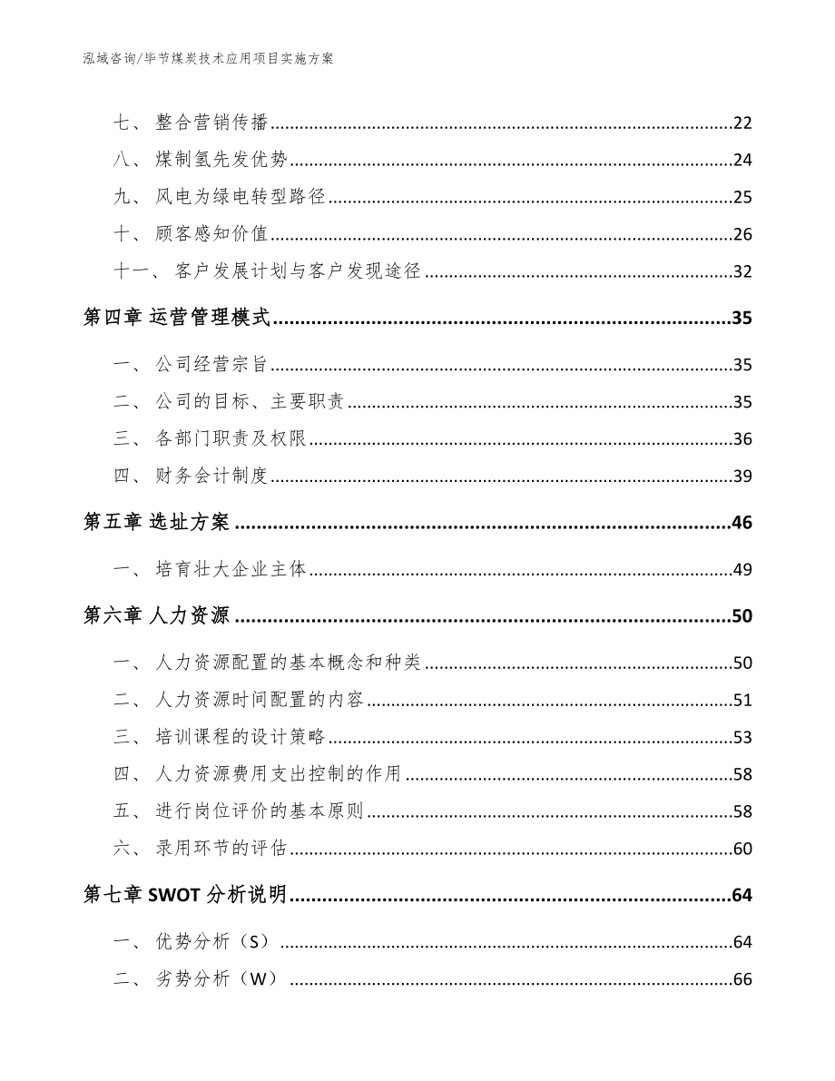 毕节煤炭技术应用项目实施方案_第3页