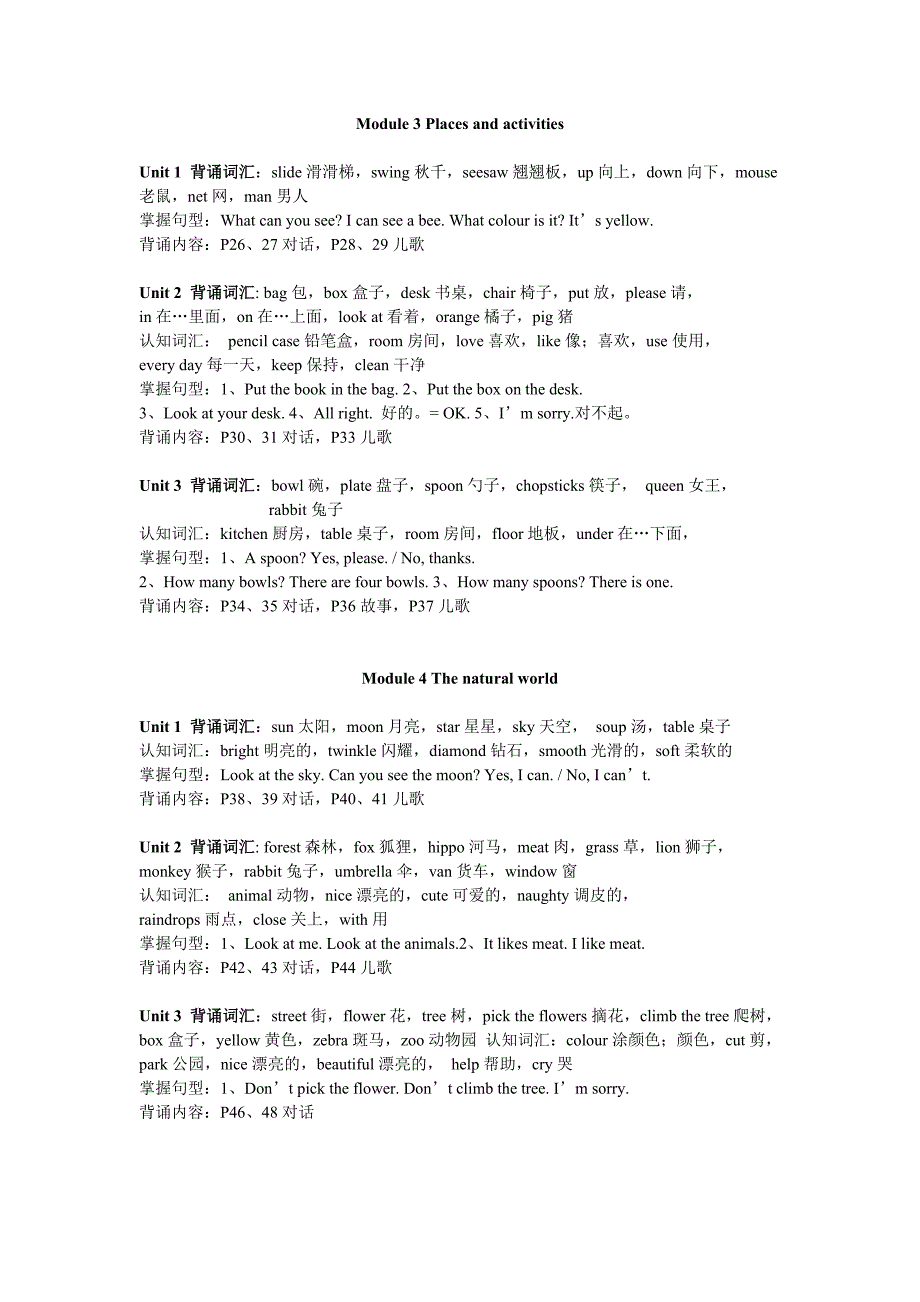 上海沪教版英文二年级上 词汇背诵.doc_第2页