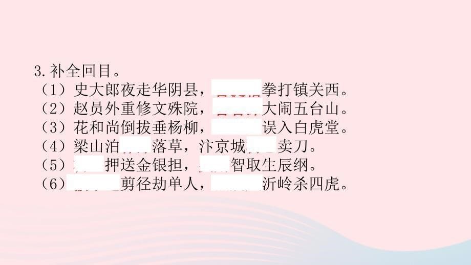 浙江省嘉兴市秀洲区高照实验学校中考语文总复习十水浒传课_第5页