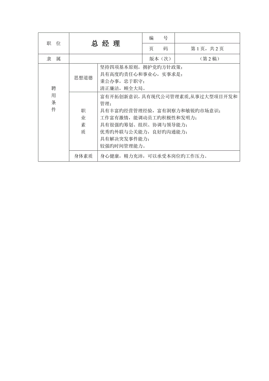 公司组织机构图及岗位职责方案详解_第3页