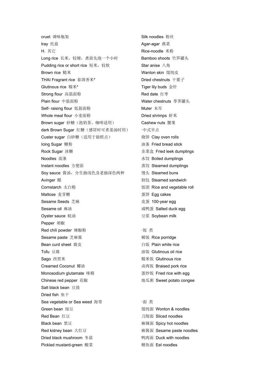 食物的英文名（全）.doc_第5页